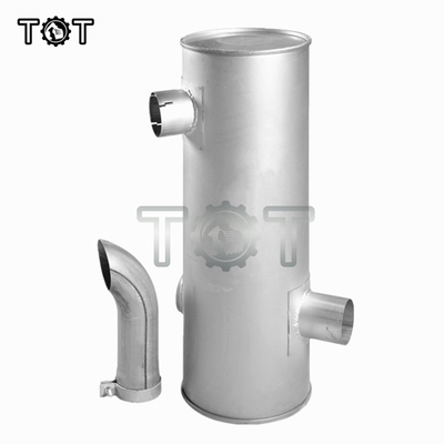TOT  E325D Ekskavatör 3116 Motor Egzoz Susturucu ISO9001