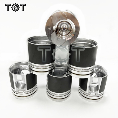 Doosan Ekskavatör Motor Parçaları DH300-5 DH300-7 DH370-7 Silindir Gömleği Piston Halkası Gömlek Seti