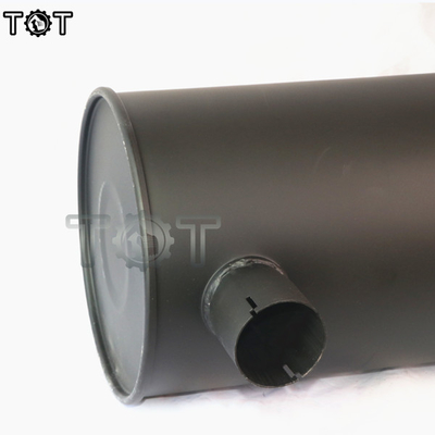 6D24 Motor için KATO HD1430 Ekskavatör Motorlu Araç Susturucuları