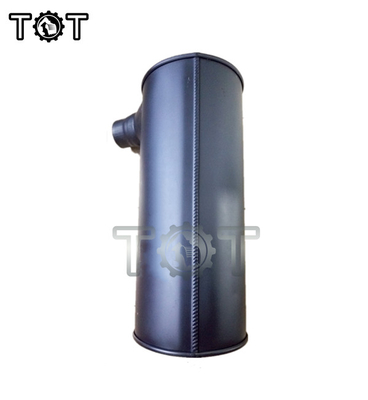 PC300-5 6D108 Buldozer Motor Egzoz Susturucu Alüminyum Demir Komatsu Susturucu