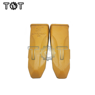 PC300 2077014151 Ekskavatör Kepçe Dişleri KOMATSU Ekskavatör için Kepçe Diş Noktası